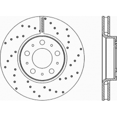 BDRS1910.25 OPEN PARTS Тормозной диск