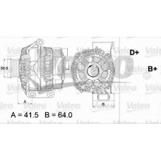 437474 VALEO Генератор