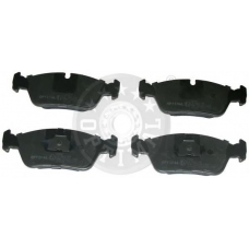 9758 OPTIMAL Комплект тормозных колодок, дисковый тормоз