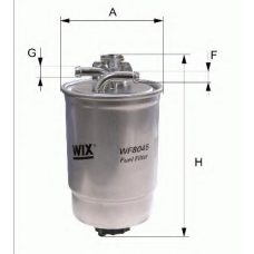 WF8213 WIX Топливный фильтр