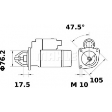 MS 378 MAHLE Стартер