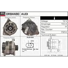 DRB4480 DELCO REMY Генератор