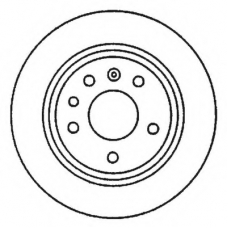 561870BC BENDIX Тормозной диск