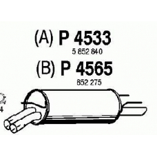 P4533 FENNO Глушитель выхлопных газов конечный