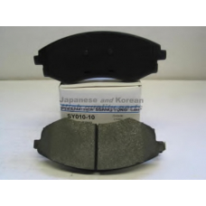 SY010-10 ASHUKI Комплект тормозных колодок, дисковый тормоз