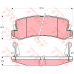 GDB3164 TRW Комплект тормозных колодок, дисковый тормоз