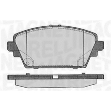 363916060566 MAGNETI MARELLI Комплект тормозных колодок, дисковый тормоз