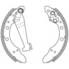 BSA2015.00 OPEN PARTS Комплект тормозных колодок