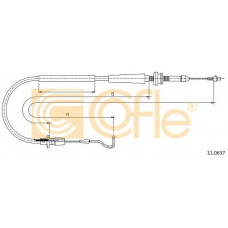 11.0637 COFLE Тросик газа
