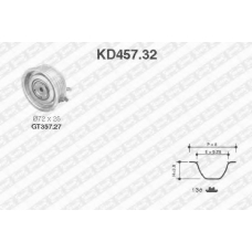 KD457.32 SNR Комплект ремня грм