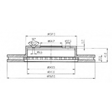 BDC3800 QUINTON HAZELL Тормозной диск