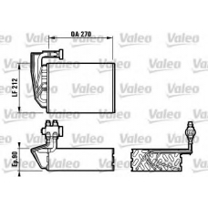 817088 VALEO Испаритель, кондиционер
