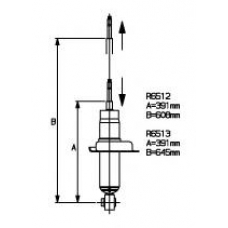 R6513 MONROE Амортизатор