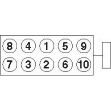 22-53011B GOETZE Комплект болтов головки цилидра