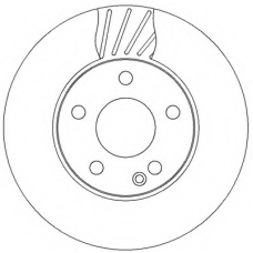 562312BC BENDIX Тормозной диск