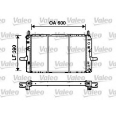 731786 VALEO Радиатор, охлаждение двигателя