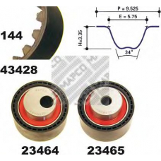 23428 MAPCO Комплект ремня грм