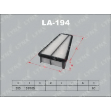 LA194 LYNX Фильтр воздушный