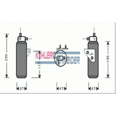 8913301 KUHLER SCHNEIDER Осушитель, кондиционер