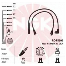 0604 NGK Комплект проводов зажигания