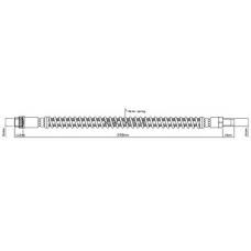 VBH806 MOTAQUIP Тормозной шланг