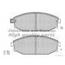 1080-3250 ASHUKI Комплект тормозных колодок, дисковый тормоз