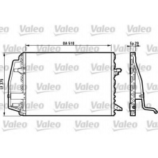 816898 VALEO Конденсатор, кондиционер