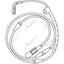 WIR5211 APEC Указатель износа, накладка тормозной колодки