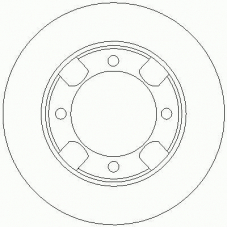 D2288 ROULUNDS Тормозной диск