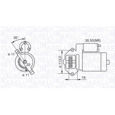 063280031010 MAGNETI MARELLI Стартер