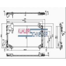 3220451 KUHLER SCHNEIDER Конденсатор, кондиционер