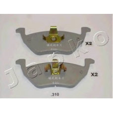 51310 JAPKO Комплект тормозных колодок, дисковый тормоз