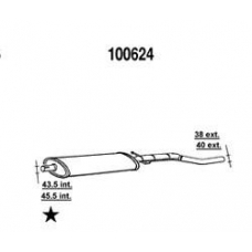 394310062400 MAGNETI MARELLI Выпускной трубопровод