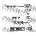 MSHB-E55F FEBEST Защитный колпак / пыльник, амортизатор