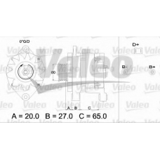 436255 VALEO Генератор