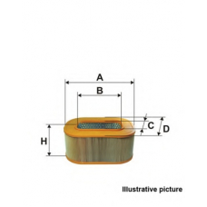 EAF3053.30 OPEN PARTS Воздушный фильтр