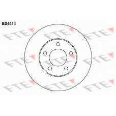 BS4414 FTE Тормозной диск