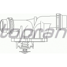 500 548 TOPRAN Термостат, охлаждающая жидкость