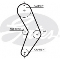 5662XS GATES Ремень ГРМ