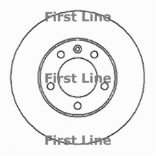 FBD1225 FIRST LINE Тормозной диск