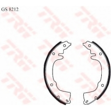 GS8212 TRW Комплект тормозных колодок