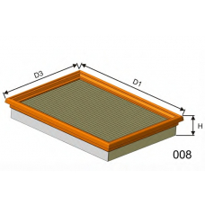 P424 MISFAT Воздушный фильтр