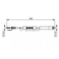 1 987 476 059 BOSCH Тормозной шланг