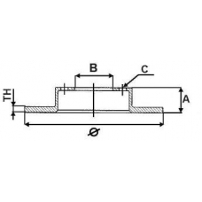 20-80043 VEMO/VAICO Диск тормозной