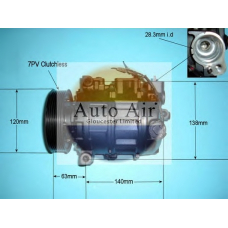 14-9649R AUTO AIR GLOUCESTER Компрессор, кондиционер