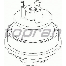 401 258 TOPRAN Подвеска, двигатель