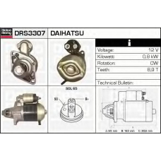 DRS3307 DELCO REMY Стартер