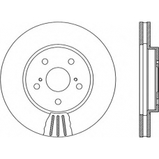 BDA1982.20 OPEN PARTS Тормозной диск