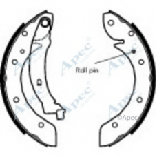 SHU570 APEC Тормозные колодки