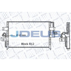 719M08 JDEUS Конденсатор, кондиционер